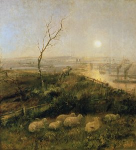 Égaré, une pastorale au clair de lune, 1878